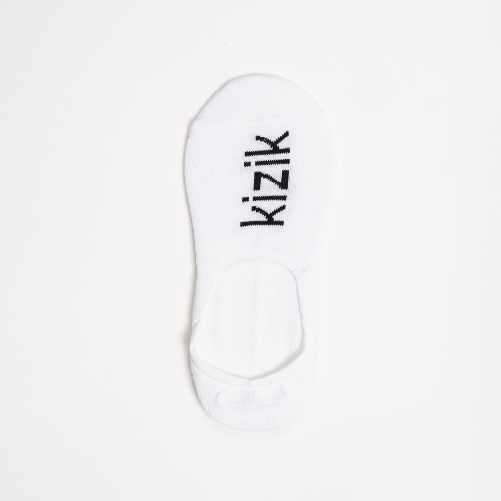 Kizik No Show Socks - White